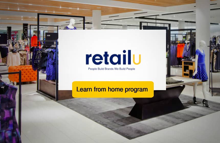 Learn from home program from retail leaders