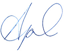 signature of writer