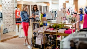 photo of two managers in a retail store