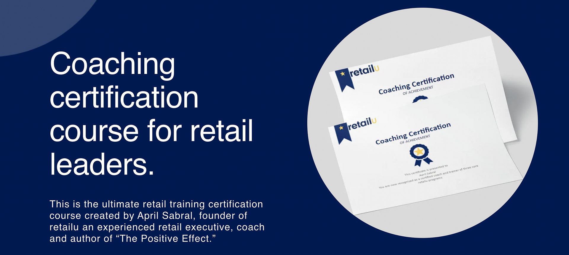 picture of coaching certificate